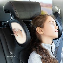 자동차용 시트 헤드레스트 측면 쿠션 여행용 메모리폼 넥베개 차량용 수면 어린이 베개 측면 수면