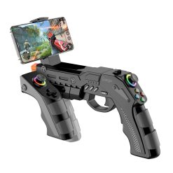 고스트 소울 무선 블루투스 게임 건 컨트롤러 안드로이드 iOS PC 호환 자이로스코프 체감 조작 연사 기능