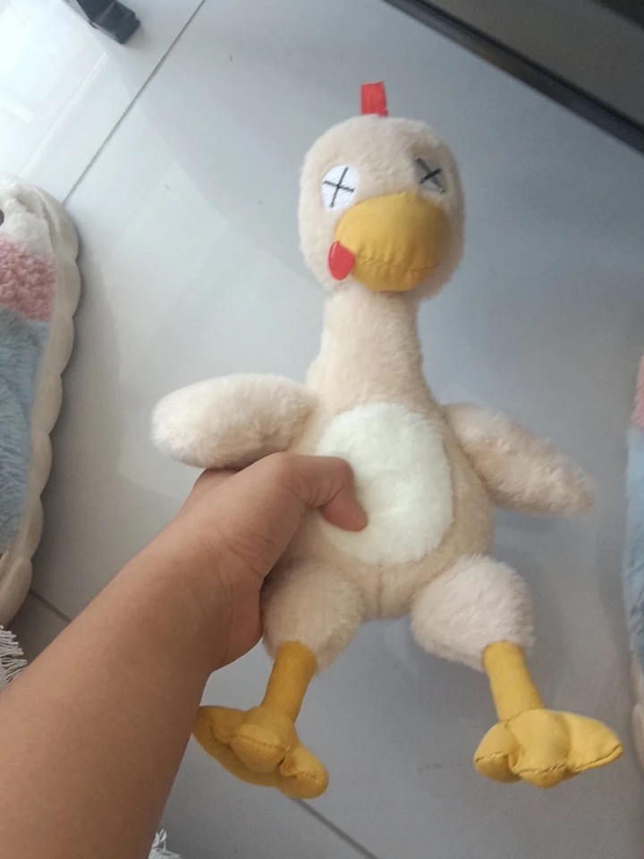 자석 부착 분리형 귀여운 오리 봉제인형 조립 가능한 재미있는 오리 인형 친구 우정 선물 photo review