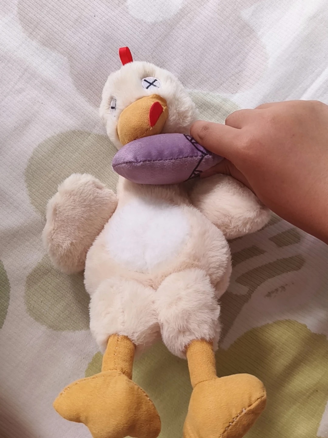 자석 부착 분리형 귀여운 오리 봉제인형 조립 가능한 재미있는 오리 인형 친구 우정 선물 photo review